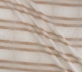 Jacquard rayas blanco beige